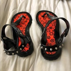Marc Jacobs studded jelly sandals